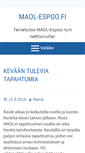 Mobile Screenshot of maol-espoo.fi